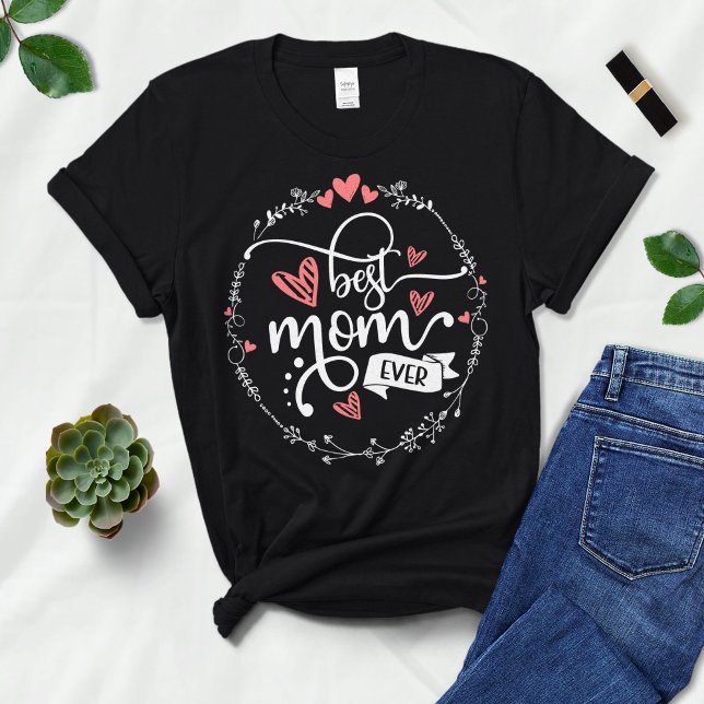 Bästa Mamma någonsin Dam T-shirt, tack för henne T Shirt (Skapare uppladdad)