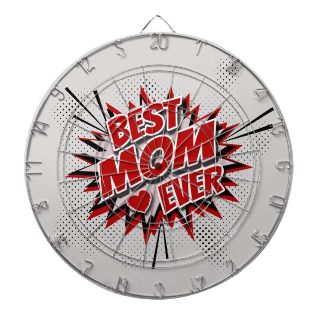Bästa Mamma någonsin Darttavla (Framsidan)
