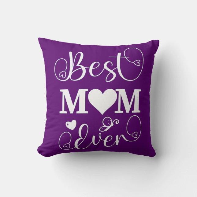 Bästa Mamma någonsin Dekorativ kudde (Framsida)