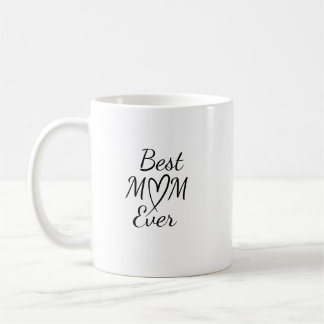 Bästa mamma någonsin Enkel Citat Kaffemugg