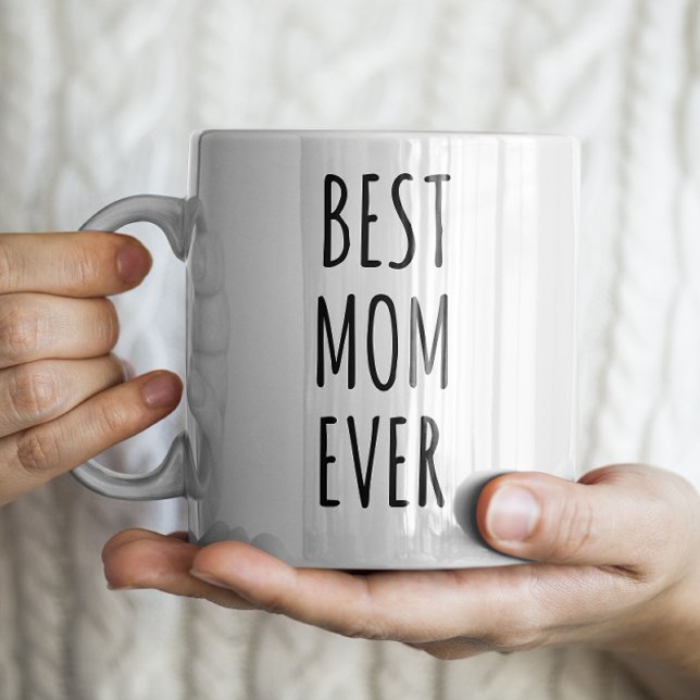 "Bästa Mamma någonsin" Enkel modern jordbruksenhet Kaffemugg (Skapare uppladdad)