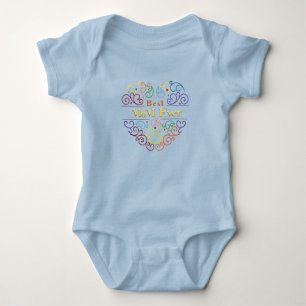 Bästa Mamma någonsin Färg T-Shirt