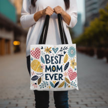 Bästa Mamma någonsin färgade hjärtan och blommor M