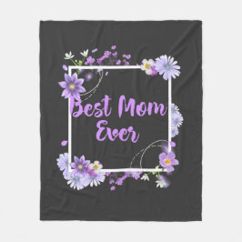 Bästa Mamma någonsin Fleecefilt