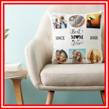 Bästa mamma någonsin Foto Collage Elegant Script H