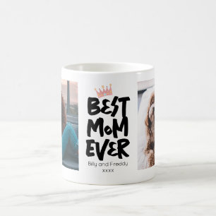 Bästa mamma någonsin Foto för mors dag Kaffemugg