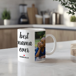 Bästa Mamma Någonsin Foto Kaffemugg