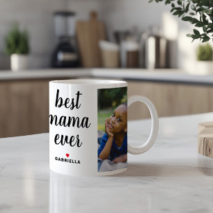 Bästa Mamma Någonsin Foto Kaffemugg