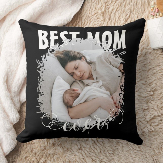 Bästa Mamma någonsin-foto Kudde (Filt)