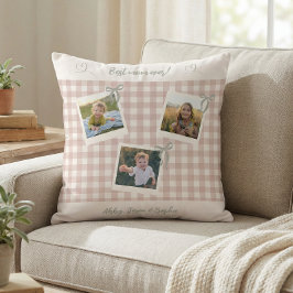 Bästa mamma någonsin fotokollage kudde