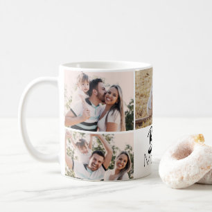 Bästa Mamma någonsin Fotokollage Mors dag Kaffemugg