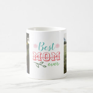 Bästa Mamma någonsin Fotokollage Mugg