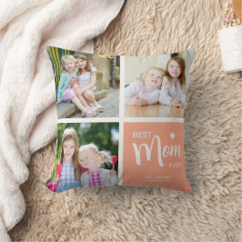 Bästa Mamma någonsin-fotosamlingspunkt Kudde