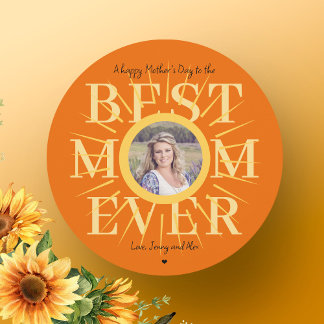 Bästa mamma någonsin-fotot personlig Mors dag