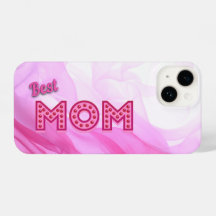 Bästa Mamma någonsin gigantisk rosa-chiffon-elegan