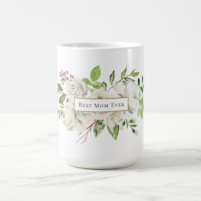 Bästa Mamma någonsin Gilad Blooms Mors dag Gift Kaffemugg (Center)