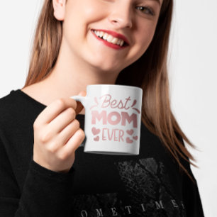 Bästa Mamma någonsin Heart Photo Kaffemugg