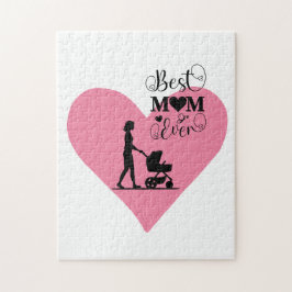 "Bästa Mamma någonsin - hjärtslitna ögonblick" Pussel