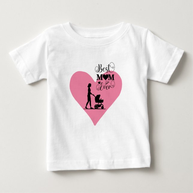"Bästa Mamma någonsin - hjärtslitna ögonblick" T Shirt (Framsida)