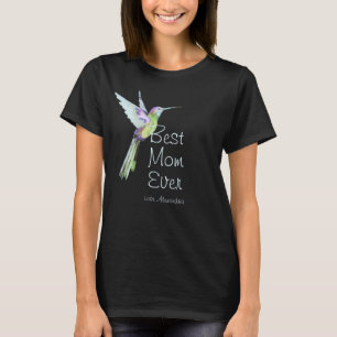Bästa Mamma någonsin! Hummingbird T Shirt
