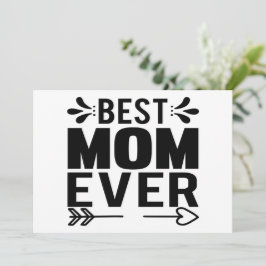 Bästa mamma någonsin! inbjudningar