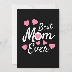Bästa Mamma någonsin Inbjudningar