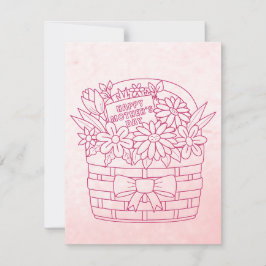 Bästa mamma någonsin julkort