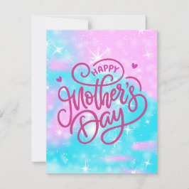 Bästa mamma någonsin julkort