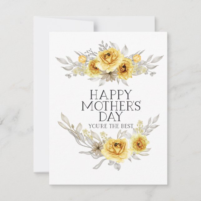 Bästa mamma någonsin  julkort (Framsida)