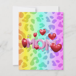 Bästa mamma någonsin julkort