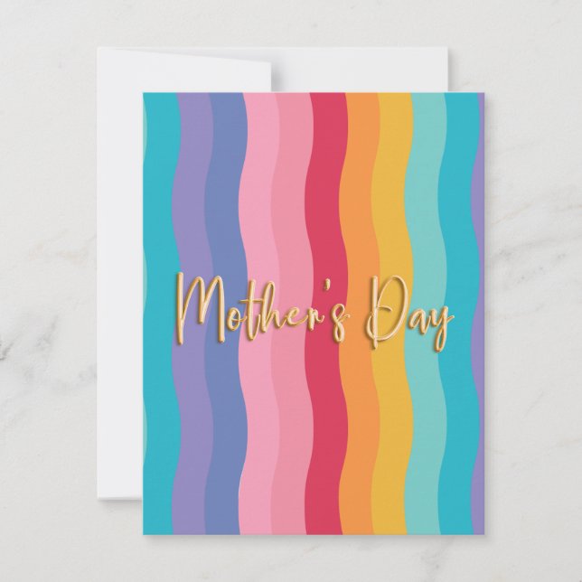 Bästa mamma någonsin  julkort (Framsida)