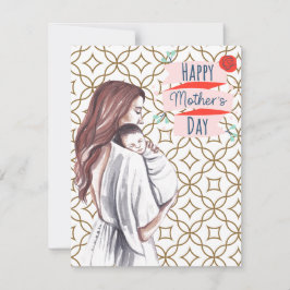 Bästa mamma någonsin julkort