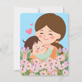 Bästa mamma någonsin julkort