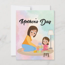 Bästa mamma någonsin julkort