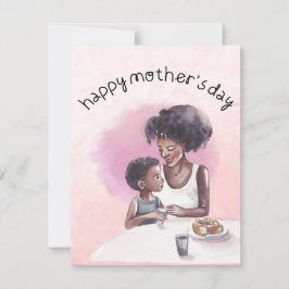 Bästa mamma någonsin julkort