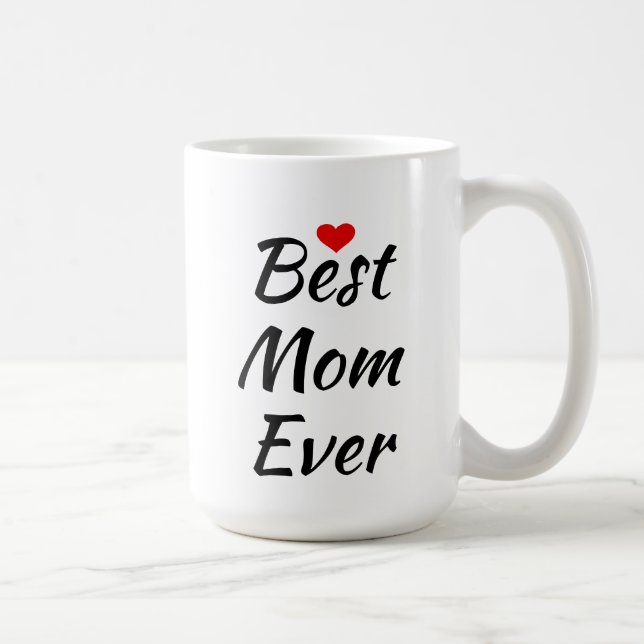 Bästa Mamma någonsin-kaffe Mugg (Höger)