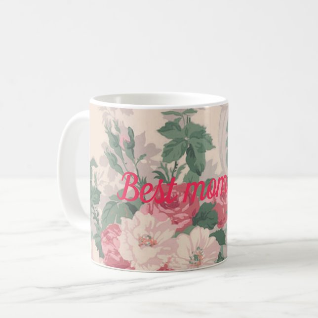 Bästa mamma någonsin kaffemugg (Framsida vänster)