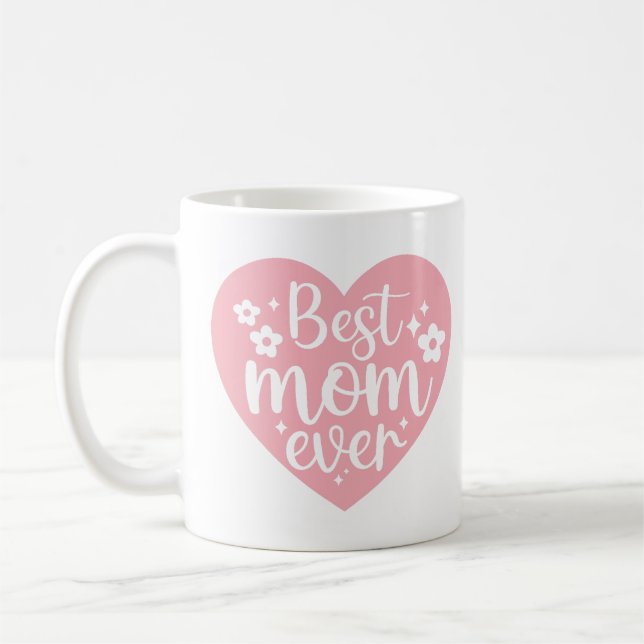 Bästa Mamma någonsin Kaffemugg (Vänster)