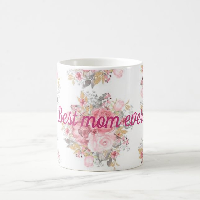 Bästa mamma någonsin kaffemugg (Center)