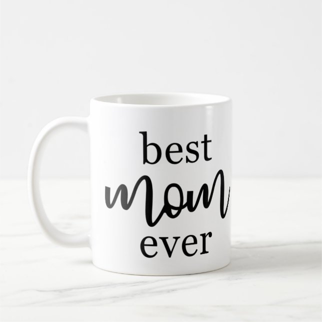 Bästa Mamma någonsin Kaffemugg (Vänster)