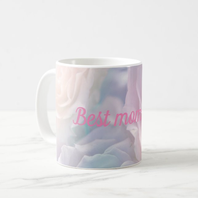 Bästa mamma någonsin kaffemugg (Framsida vänster)