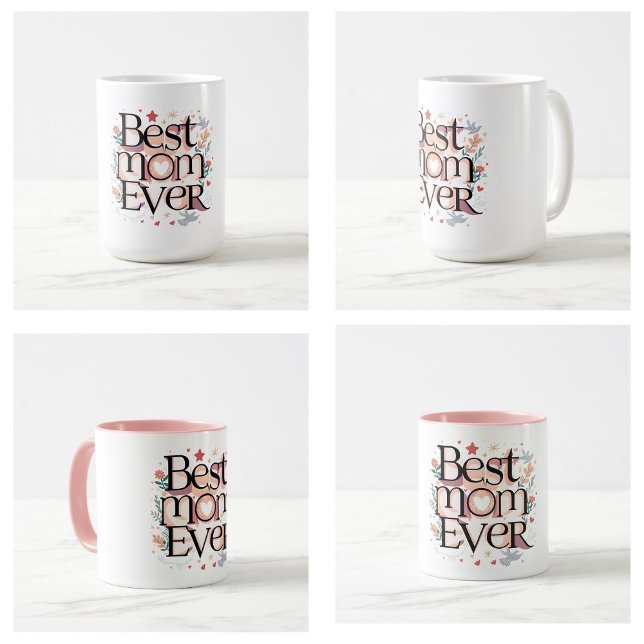 Bästa Mamma någonsin Kaffemugg (best mom ever mugs)