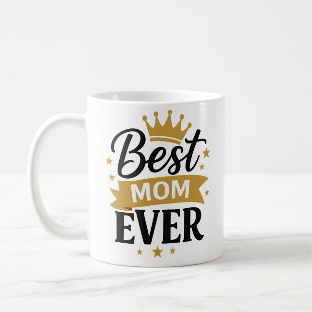 Bästa mamma någonsin kaffemugg (Vänster)