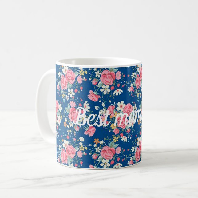Bästa mamma någonsin kaffemugg (Framsida vänster)