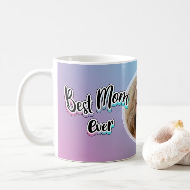 Bästa mamma någonsin kaffemugg (Med munk)