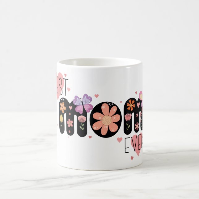 Bästa Mamma någonsin Kaffemugg (Center)