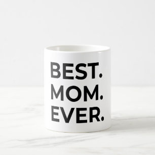 Bästa mamma någonsin, kärlek mamma, mors dag prese kaffemugg