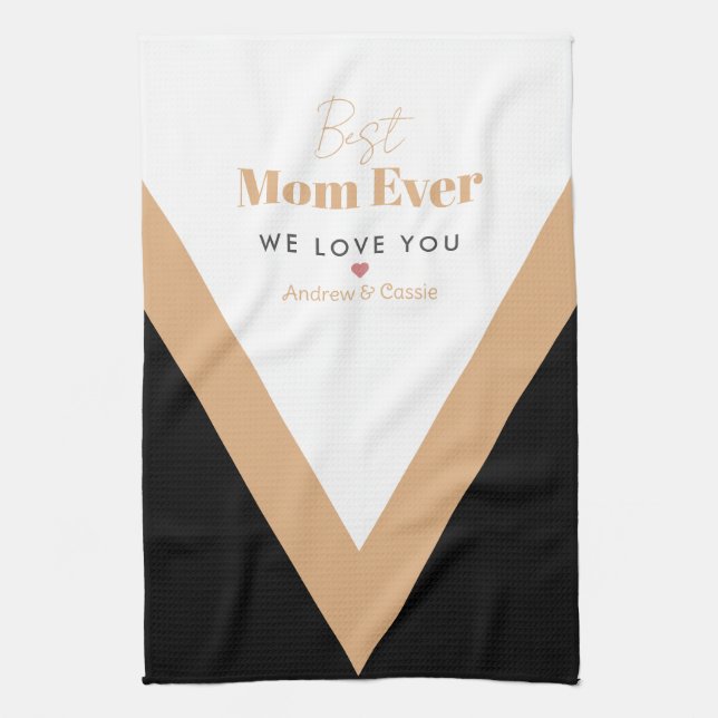 Bästa mamma någonsin kökshandduk (Vertikal)