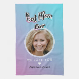 Bästa mamma någonsin kökshandduk