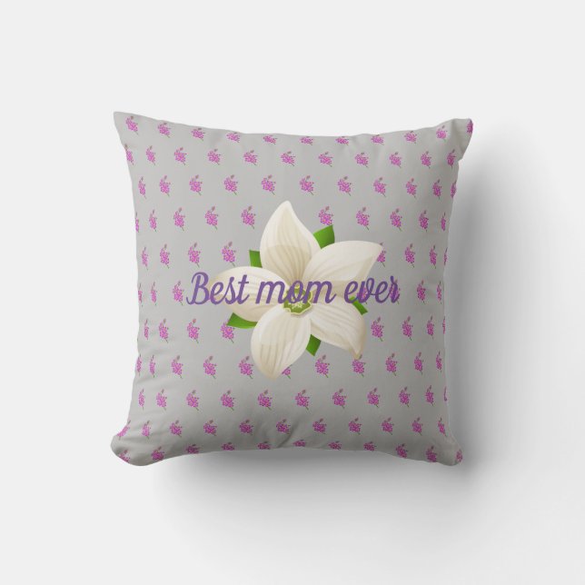 Bästa mamma någonsin kudde (Framsida)